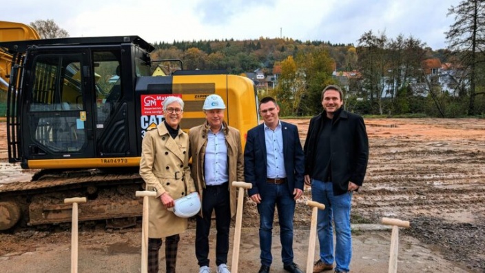 Erster Spatenstich für eines der größten Bauvorhaben in Niederwürzbach